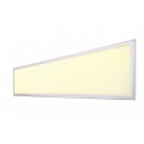 LED prisadené nástenné a stropné svietidlo LEDky 40W -> zodpovedá 270W - strieborná