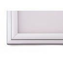 LED prisadené nástenné a stropné svietidlo LEDky 40W -> zodpovedá 270W - strieborná