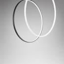 Luce Ambiente Design TOORX-S100-BCO LED závesné stropné svietidlo TOORX | 50W integrovaný LED zdroj | na lanku | biela