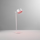 Luce Ambiente Design TESLA-BCO LED stolná lampička TESLA | 4,8W integrovaný LED zdroj | vypínač | biela