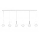 LED závesné stropné svietidlo - luster Philips ARAGO 6x4,5W -> nahrádza 120W - biela