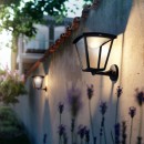 LED vonkajšie nástenné svietidlo Philips COTTAGE 1x4,5W - čierna