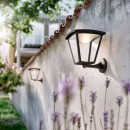 LED vonkajšie nástenné svietidlo Philips COTTAGE 1x4,5W - čierna