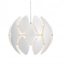 závesné svietidlo - luster Philips chiffon 1x max.60W E27 - biela