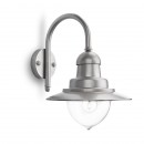 vonkajšie nástenné svietidlo lampa Philips Raindrop 1x53W E27 - hliník