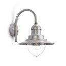 vonkajšie nástenné svietidlo lampa Philips Raindrop 1x53W E27 - hliník