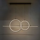 Zuma Line MD7358-2A-3GT LED závesné stropné svietidlo CHOLET | 34W integrovaný LED zdroj | 3000K