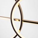 Zuma Line MD7358-2A-3GT LED závesné stropné svietidlo CHOLET | 34W integrovaný LED zdroj | 3000K