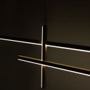 Zuma Line 003064-026640 LED závesné stropné svietidlo EDGE integrovaný LED zdroj