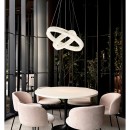 Globo 67387-60 LED závesné stropné svietidlo LAUREL  | 60W integrovaný LED zdroj | 4900lm | 2700-6000K