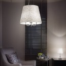 Ideal Lux 073392 stojaca lampa Le Roy 1x60W | E27 - chróm