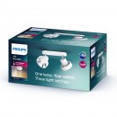 Philips 50602/31/P0 stropné bodové svietidlo Bukko 2x4,3W|2200-2700K - SceneSwitch, EyeComfort