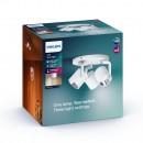 Philips 50673/31/P0 LED stropné svietidlo Byrl 3x4,3W|2200-2700K - funkcia Scene Switch, EyeComfort
