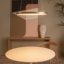 Lucide L464034802 LED závesné stropné svietidlo VIDAL | 48W integrovaný LED zdroj | 2980lm | 2700K