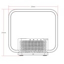 Immax 08994L LED stolná lampička CRANE  | 10W integrovaný LED zdroj