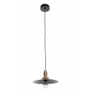 ZÁVESNÉ STROPNÉ SVIETIDLO - Lustre liadku 1X60W - ČIERNA
