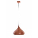 ZÁVESNÉ STROPNÉ OSVETLENIE - Lustre ledko 1X60W DEKOR DREVA
