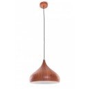 ZÁVESNÉ STROPNÉ OSVETLENIE - Lustre ledko 1X60W DEKOR DREVA