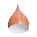 ZÁVESNÉ STROPNÉ OSVETLENIE - Lustre ledko 1X60W DEKOR DREVA