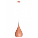 ZÁVESNÉ STROPNÉ OSVETLENIE - Lustre ledko 1X60W DEKOR DREVA