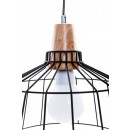 ZÁVESNÉ STROPNÉ OSVETLENIE - Lustre liadku 1X60W - čierna