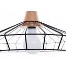 ZÁVESNÉ STROPNÉ OSVETLENIE - Lustre LEDkami 1X60W KOV, ČIERNA