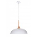 ZÁVESNÉ STROPNÉ SVIETIDLO ledko 1X60W - DEKOR DREVA, BIELE
