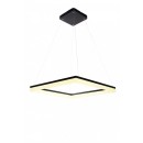 ZÁVESNÉ STROPNÉ SVIETIDLO - Lustre liadko 1X66W - ČIERNE