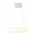 ZÁVESNÉ STROPNÉ SVIETIDLO - Lustre led 1X45W - BIELE