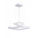 ZÁVESNÉ STROPNÉ SVIETIDLO - Lustre ledko 1X100W - BIELE