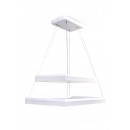 ZÁVESNÉ STROPNÉ SVIETIDLO - Lustre ledko 1X100W - BIELE