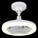 Globo 03680W LED ventilátor s osvetlením LIDEA  | 20W integrovaný LED zdroj | 1480lm | 3000-6500K | ventilátor