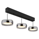 Globo 16058-3 LED závesné stropné svietidlo LIVION  | 30W integrovaný LED zdroj | 2400lm | 3000K