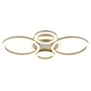 Globo 48039-40CO LED prisadené stropné svietidlo LORETTA  | 40W integrovaný LED zdroj | 2646lm | 3000/4000/6000K