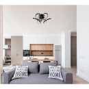 Globo LORIS 03638 LED ventilátor s osvetlením | 40W LED | 1500lm