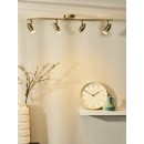 LED stropné svietidlo bodové svietidlo Lucide CARO-LED 13955/20/03 4x5W GU10