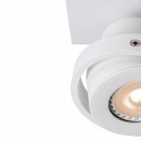 LED stropné svietidlo bodové svietidlo Lucide LANDA 17906/10/31 2x5W GU10
