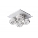 LED stropné svietidlo bodové svietidlo Lucide LANDA 17906/20/31 4x5W GU10