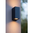 LED vonkajšie nástenné svietidlo Lucide ZORA-LED 22860/10/30 2x5W GU10