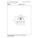Lucide L001290130 prisadené stropné svietidlo FILOX  E27