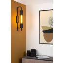 Lucide 05233/01/30 CALIXT dekoratívne nástenné svietidlo E27 | 1x25W - čierna