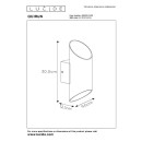 Lucide L092330130 nástenné svietidlo QUIRIJN  G9