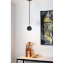 Lucide 09434/01/30 FAVORI závesné stropné svietidlo D90mm | 1xGU10 - čierna