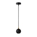 Lucide 09434/01/30 FAVORI závesné stropné svietidlo D90mm | 1xGU10 - čierna