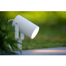 Lucide 09832/01/31 vonkajší reflektor Taylor 1x50W | GU10 | IP65 - na zapichnutie, biela