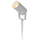 Lucide 09832/01/31 vonkajší reflektor Taylor 1x50W | GU10 | IP65 - na zapichnutie, biela