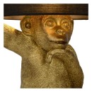 Lucide 10502/81/30 stolná lampička Extravaganza Chimp 1x40W | E14 - čierna, vypínač na kábli