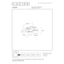 Lucide L148250230 vonkajšie stropné svietidlo NIORT GU10