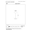 Lucide L155000231 LED vonkajšie stolné svietidlo JOY | 1,5W integrovaný LED zdroj | 190lm | 3000K
