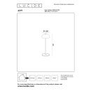 Lucide L155000266 LED vonkajšie stolné svietidlo JOY | 1,5W integrovaný LED zdroj | 190lm | 3000K